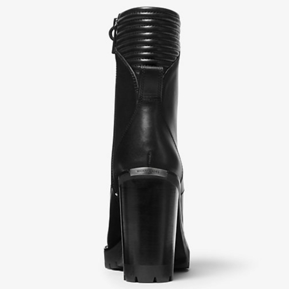 MK Bastian Leather Combat Boot - Picture 4 of 6